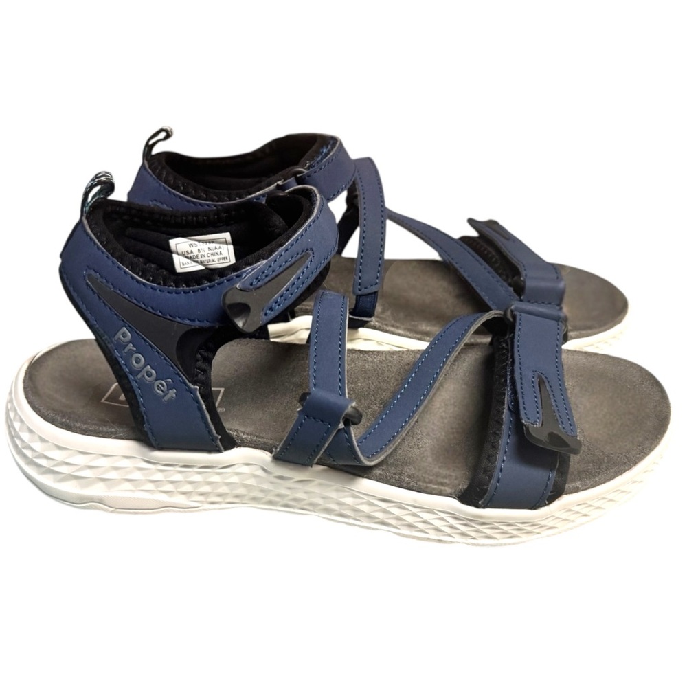 PROPÉT Navy TravelActive XC Comfort Walking Sandals Sz 8.5N New Sold Out